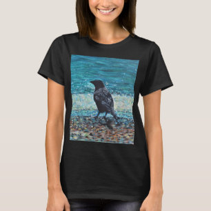 Rol op het Beach schilderen T-shirt