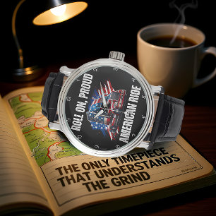 Rol Op, Trots Amerikaans Rijtuig Horloge