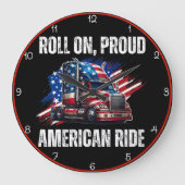 Rol op, trotse Amerikaanse rit Grote Klok (Voorkant)