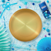 Rol Roestvrij staal Papieren Bordje (Feest)