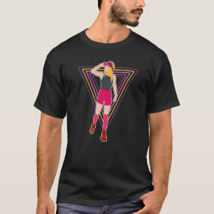 Rol-rolschaatsen voor dames t-shirt