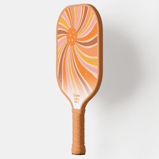 Rol spiraalvormig wervelkolom oprollen aangepaste pickleball paddle (Links)