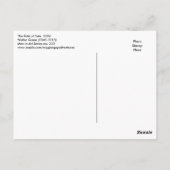 Rol van de Staat door Walter Crane Briefkaart (Achterkant)