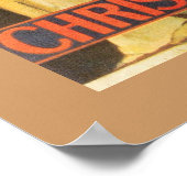 Rol van het Rode Kruis met Kerstmis Poster (Hoek)