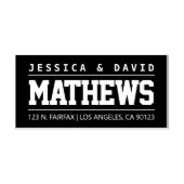 Rol vet stijlvol 	rubberstempel (Afrduk)