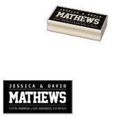 Rol vet stijlvol 	rubberstempel (Gestempeld)