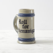 Rol voor Stein Shenanigans Bierpul (Voorkant links)