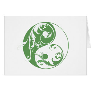 Rol Yin & Yang (groen)