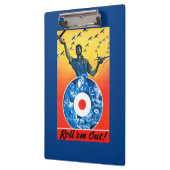 Rol ze uit de Royal Canadian Air Force Klembord (Links)