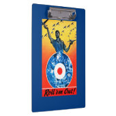 Rol ze uit de Royal Canadian Air Force Klembord (Rechts)