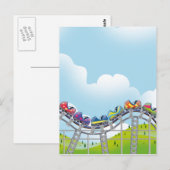 Rolachtbaan Briefkaart (Voorkant / Achterkant)