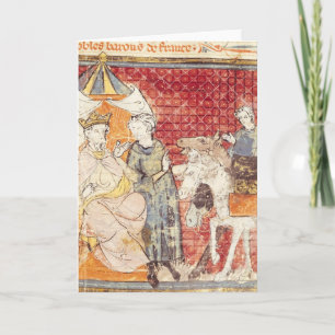 Roland Bidding Farewell aan Charlemagne Kaart