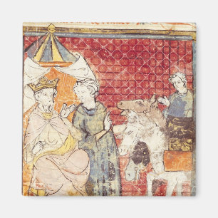 Roland Bidding Farewell aan Charlemagne Magneet