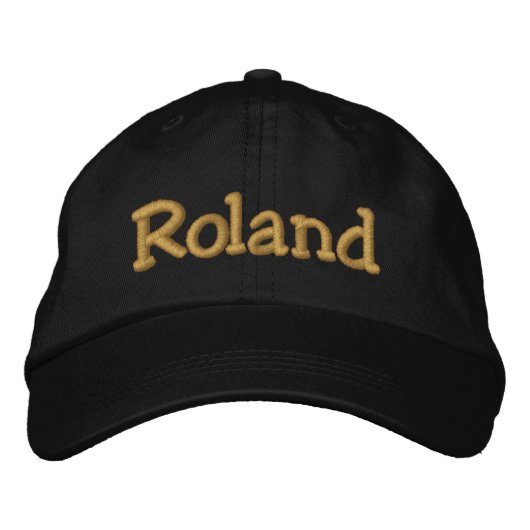Roland Persoonlijk Baseball Pet / Pet (Voorkant)