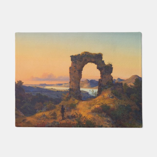 Roland's Arch (door Andreas Achenbach) Deurmat (Voorkant)