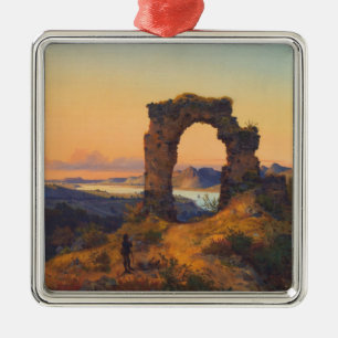 Roland's Arch (door Andreas Achenbach) Metalen Ornament