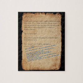 "ROLAND'S BRIEF" Puzzle Legpuzzel