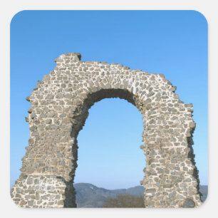 Rolandsbogen Vierkante Sticker