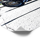 Roldemper in gelijkstroomposter poster (Hoek)