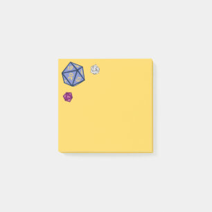 Roleplay Game D20-apparaat Post-it® Notes