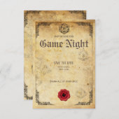  Roleplay Game Uitnodiging (Voorkant / Achterkant)