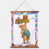 Rolf & Petra balancing act Hangend Wandkleed (Voorkant)