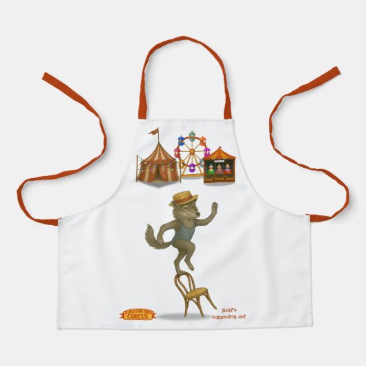 Rolf's balancing act schort (Voorkant)