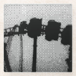 rolglas-onderzetter van onderzetter