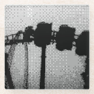 rolglas-onderzetter van onderzetter glazen onderzetter