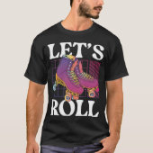 Roll Backprint Roller Skating T-shirt (Voorkant)