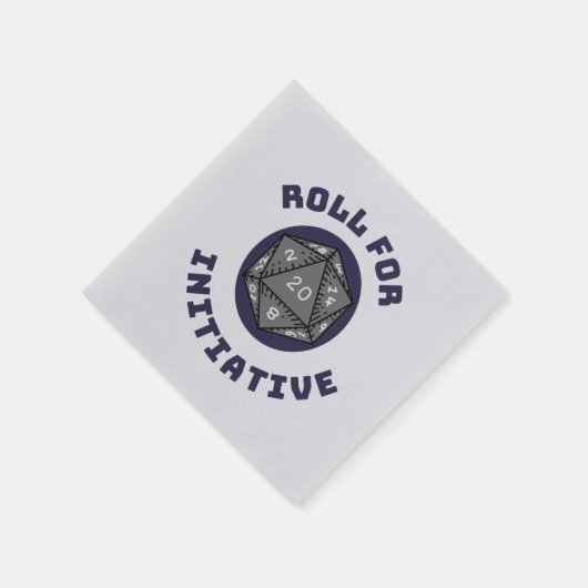 Roll for Initiative Party Napkins Servet (Hoek)