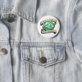 Roll for Initiative Ronde Button 5,7 Cm (In situ)