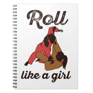 Roll like a Girl Jiu Jitus Notitieboek