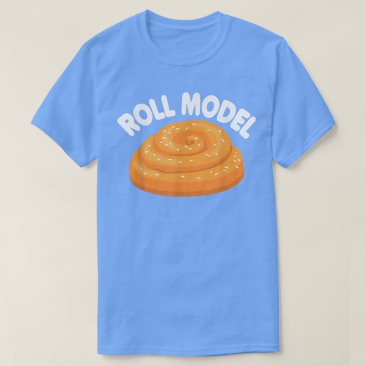 Roll Model  Funny Baking Chef Bread Making Maker B T-shirt (Design voorkant)