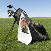 Roll On Skeleton Nurse – Dark Humor Healthcare VIB Golfhanddoek (Groen)