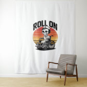 Roll On Skeleton Nurse – Dark Humor Healthcare VIB Wandkleed (In situ)