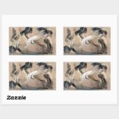 Roll Rechthoekige Sticker (Vel)