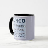 Roll the Dice Bunco Mok (Voorkant links)