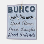 Roll the Dice Bunco Ornament (Links)