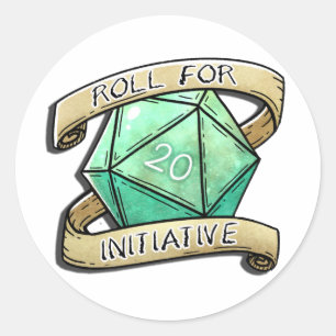 Roll voor Initiative sticker