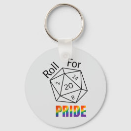 Roll voor Pride Sleutelhanger
