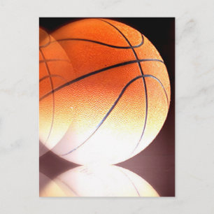 Rollaartwerk met Basketball Briefkaart