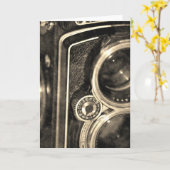 Rolleiflex-camera Kaart (Gele Bloem)