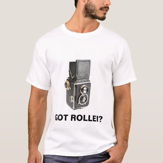 Rolleiflex-Mannen T-Shirt (Voorkant)