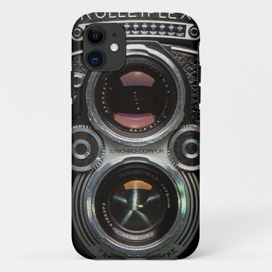 Rolleiflex Reflex Camera Hoesje (Achterkant)