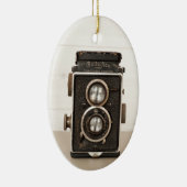Rolleiflex Twin-lenscamera Keramisch Ornament (Rechts)