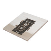 Rolleiflex Twin-lenscamera Tegeltje (Zijkant)