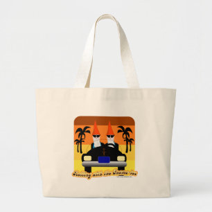Rollen met de gnom-ies grote tote bag