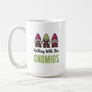 Rollen met de Gnomies Coffee Mok