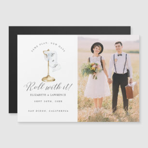 Rollen met IT elegante toiletpapier